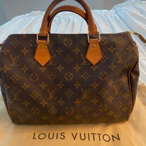 Authentic Louis Vuitton Speedy 30 Handbag